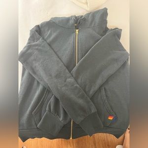 AVIATOR NATION BOLT HOODIE - CHARCOAL - BRAND NEW